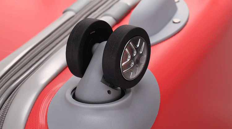 11大使拉杆箱女旅行李箱包25寸abs托运箱万向8