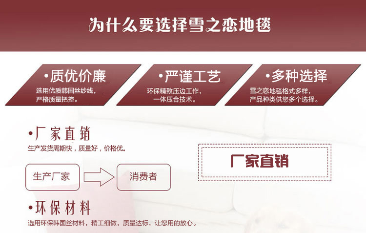 
                                        月之吻韩国丝客厅地毯茶几沙发卧室床边书房地毯现代简约免清洗 H-03 160*230CM                