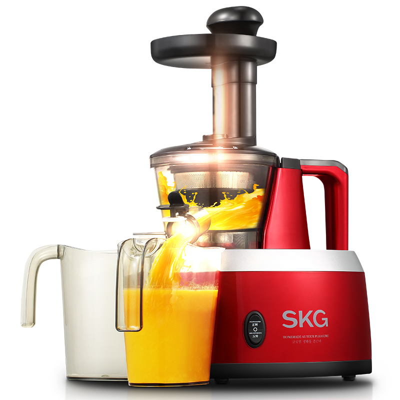 SKG 立式原汁机 低速榨汁机多功能家用料理机 汁渣分...