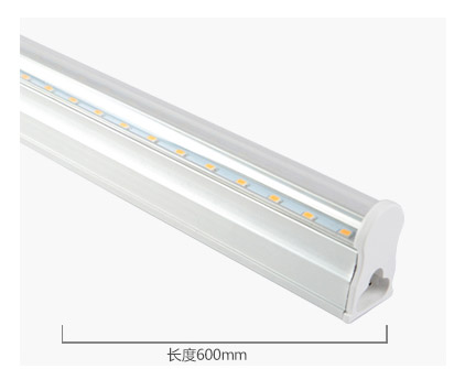 纳新LED灯管T5透明管一体化日光灯全套9W/0.6米/暖白光NXTU5006-2-B2
