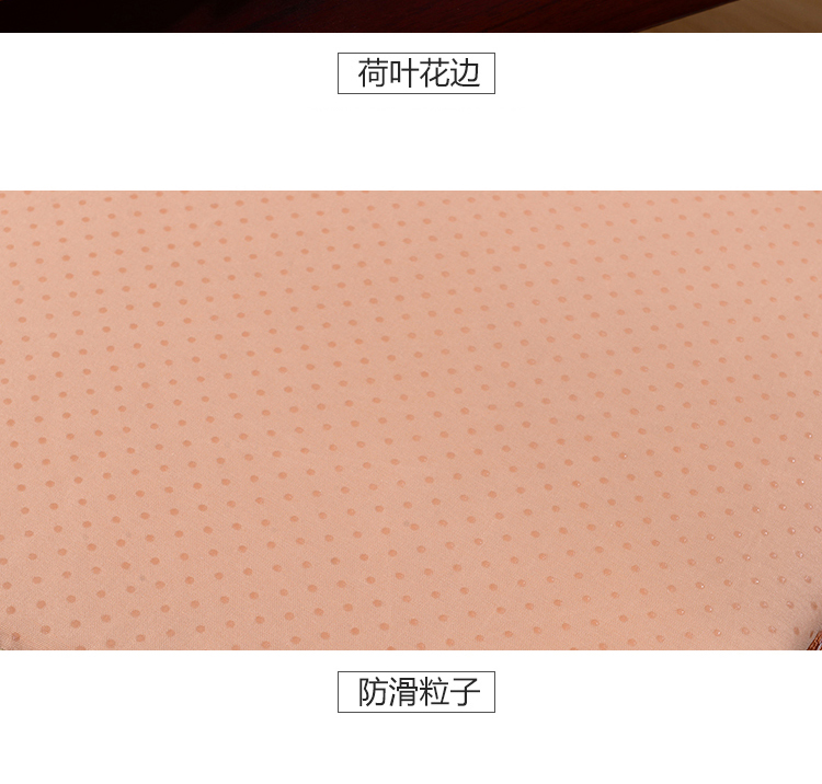 
                                        洛兰家居 法莱绒绗绣木沙发垫 坐垫座垫 单人三人座垫靠垫靠背 咖啡玫瑰 53*53cm                