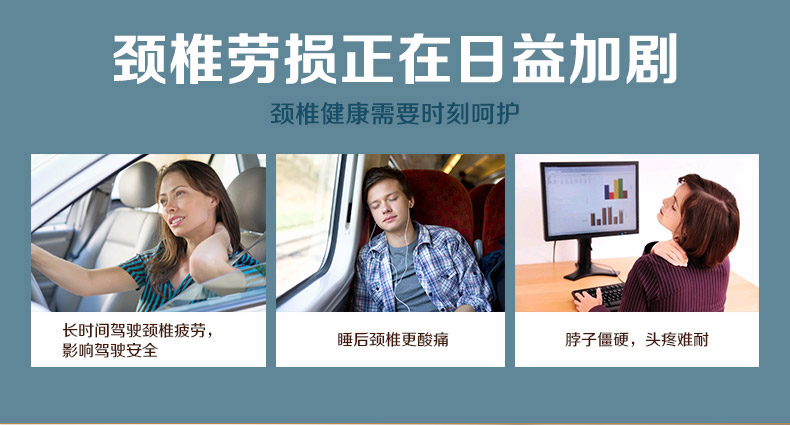 P.Health碧荷 记忆棉U型颈椎护颈枕 飞机旅行枕午睡枕头 记忆棉U枕 藏蓝(含收纳袋)