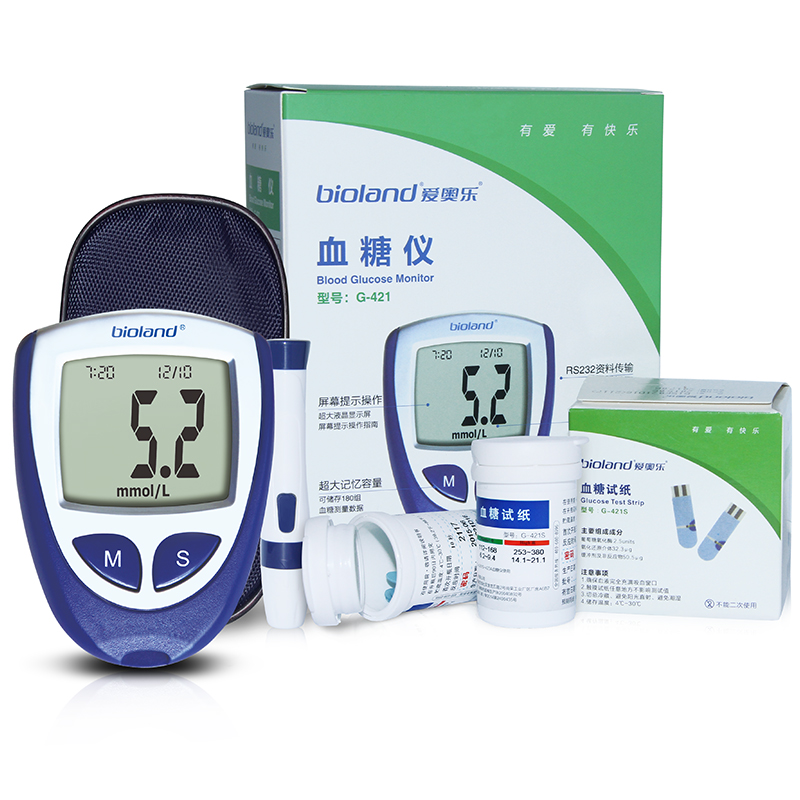 bioland 测量血糖仪家用套装G-421 血糖套装...
