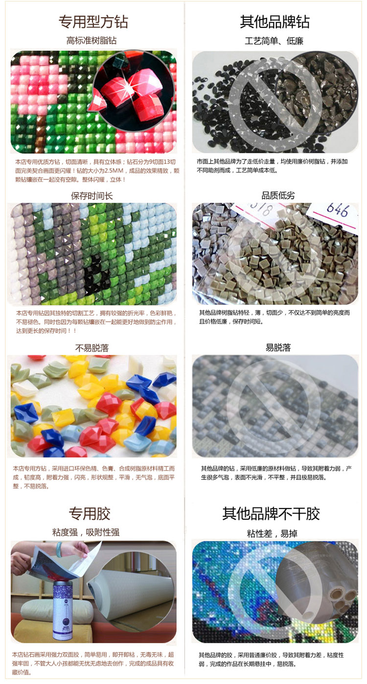 钻石画十字绣九鱼图竖版大幅钻石绣五福洪福齐天九鱼聚财方钻满钻 90*180cm 树脂方钻满贴