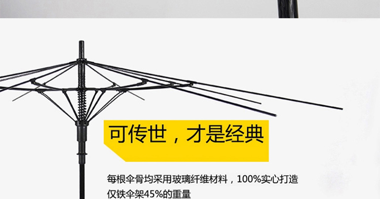 
                                                                                【品质好货】泽高端雨伞 男士超大商务伞双层加厚自动长柄伞双人大伞高尔夫伞加固防风户外晴雨伞定做伞定制 双层中号110CM外黑内黄                