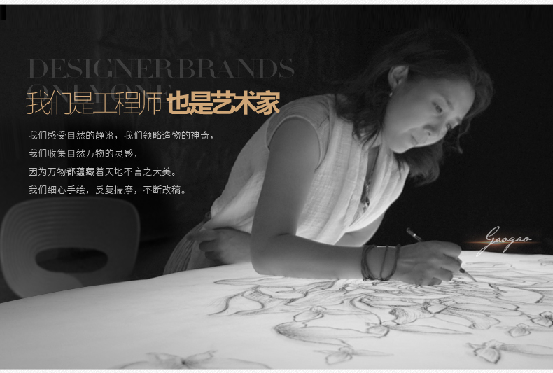 福雕家饰现代田园浮雕画装饰画客厅卧室挂画三联无框3D立体墙壁画 春风恋影(绿色) 60cm*60cm*3联