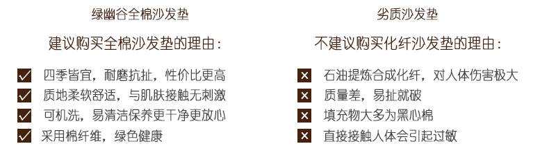 绿幽谷田园全棉沙发垫套装布艺坐垫四季通用韩版沙发垫子沙发套罩巾 花环国度 单条90*90cm