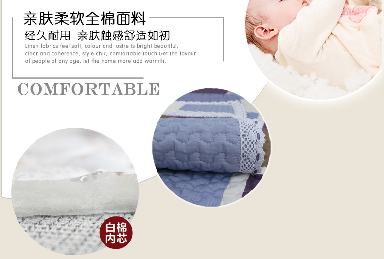 绿幽谷全棉沙发垫格子时尚布艺坐垫套装四季通用防滑沙发套罩巾 黑白格 单条110*150cm