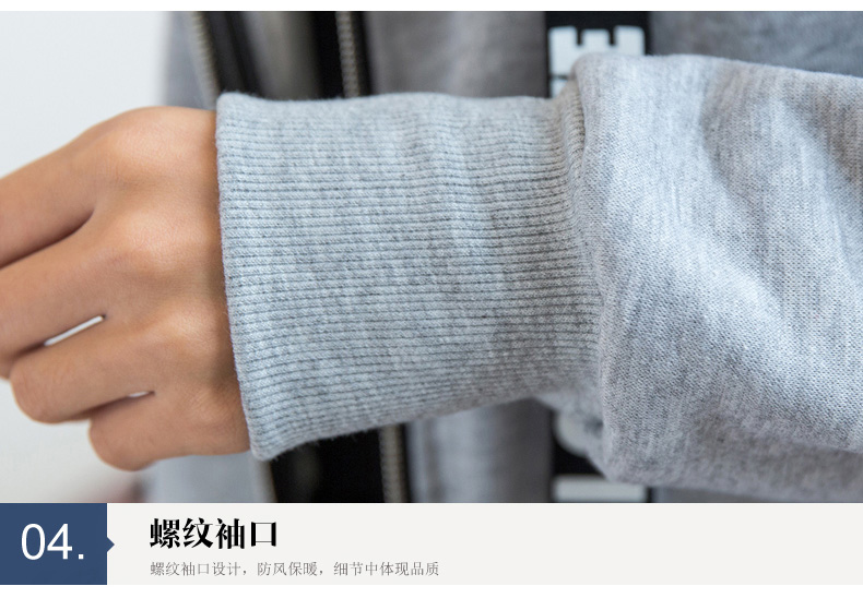 COCOOKIKI2015秋冬装新款字母织带风衣女中长款女士外套CC161 灰色 S