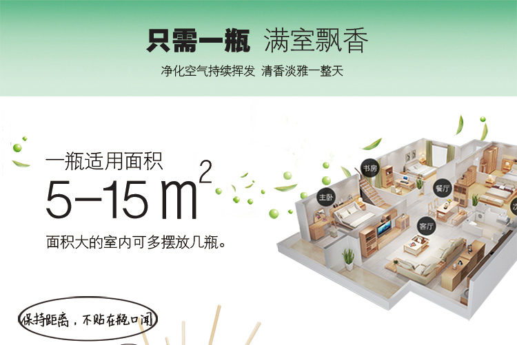 
                                        amojoy室内香薰房间香水 无火香薰精油套装40ml 藤条挥发香熏 卧室客厅持续扩香 雏菊 百合 110ml                