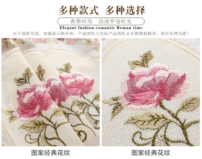 
                                                            铭聚布艺窗帘成品简约现代亚麻风格绣花卧室客厅飘窗定制遮光窗帘布窗纱 蒲公英-蓝帘挂钩式 1米定制                