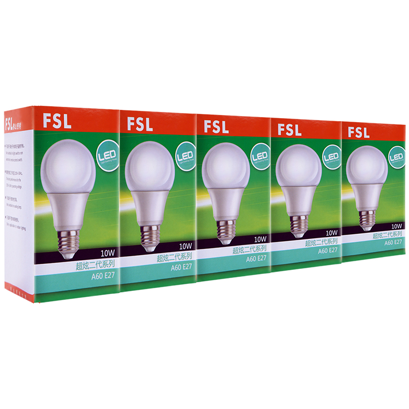 佛山照明（FSL）LED球泡大功率10W节能灯泡E27...