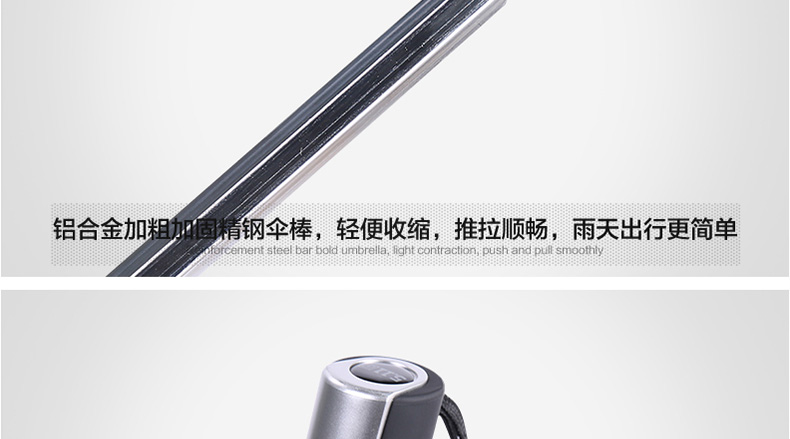 零时差创意防爆冲511雨伞全自动伞男士商务伞超大双人雨伞折叠太阳伞晴雨两用黑胶防晒防紫外线 全自动-大号黑色