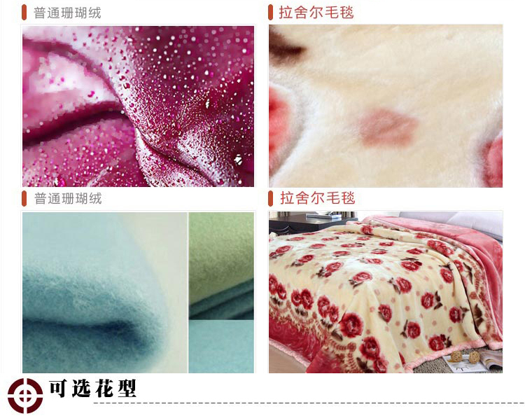 
                                        尚品凤凰 秋冬大毯子双层加厚拉舍尔毛毯 魅惑豹纹 160*210cm/5斤                