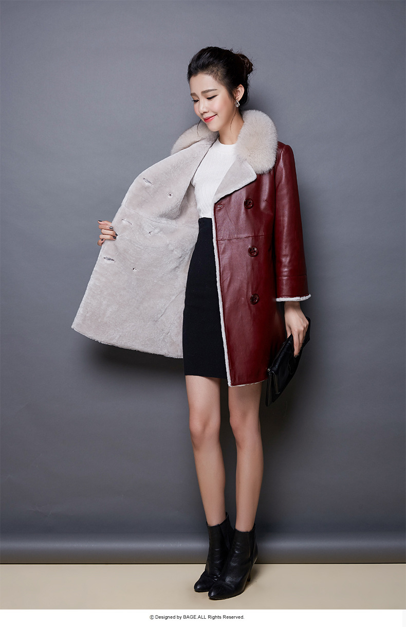 Mineau Xuan by 2015 winter long jacket coat fur grass lamb  K881 wine red XXL picture, prices, brand platters! The elections are supplied in the national character of distribution, so action, buy now enjoy more preferential! As soon as possible.