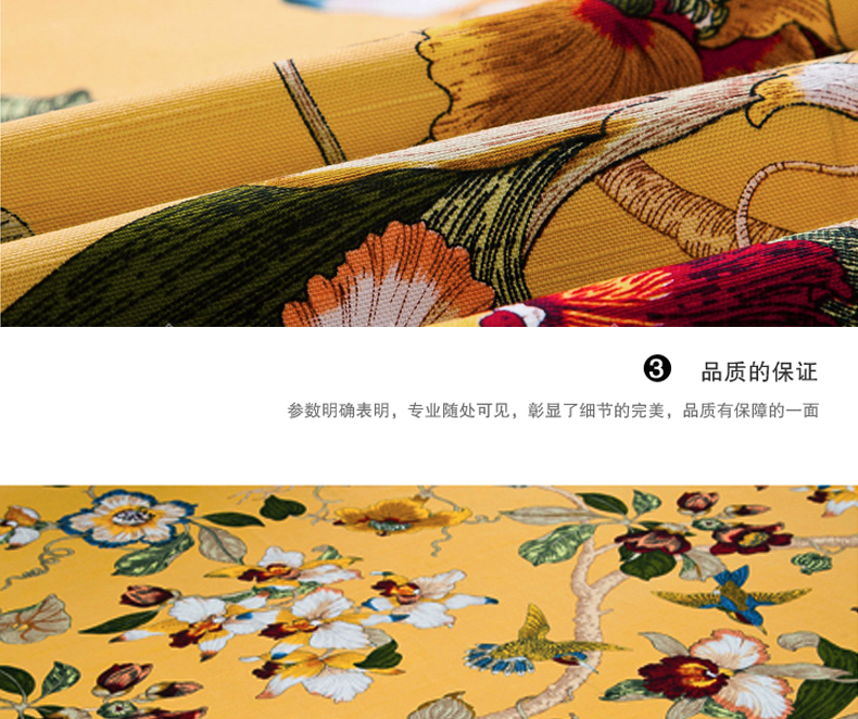 华居尚品 桌布纯棉布艺 餐桌布茶几布 中式蕾丝花边可定制做 夜蔓莺歌(乳白) 140*140cm