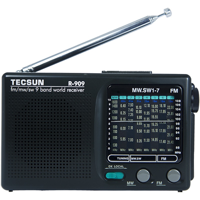 德生（TECSUN）R-909 老人收音机9波段便携老...