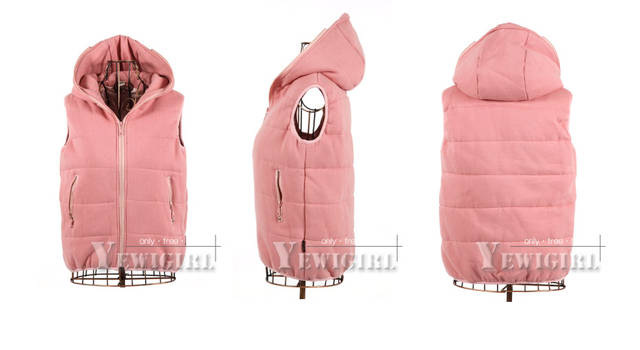 幕依3021#狐狸毛 秋冬装新品 貉子毛连帽拉链加厚卫衣套装女款三件套 粉色3件套 L好质量