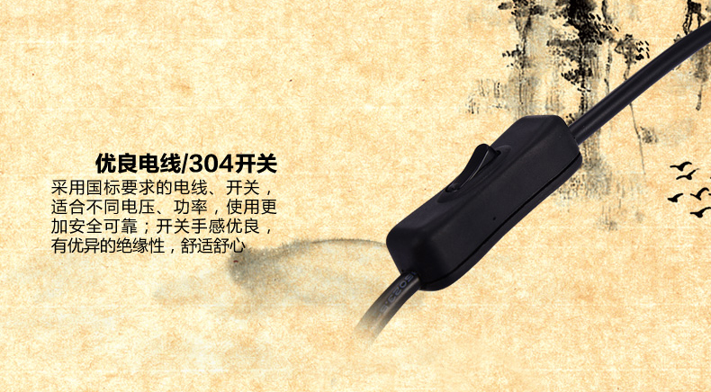 中式陶瓷台灯卧室床头灯 欧式手绘客厅台灯 婚庆田园装饰台灯 QC2004A