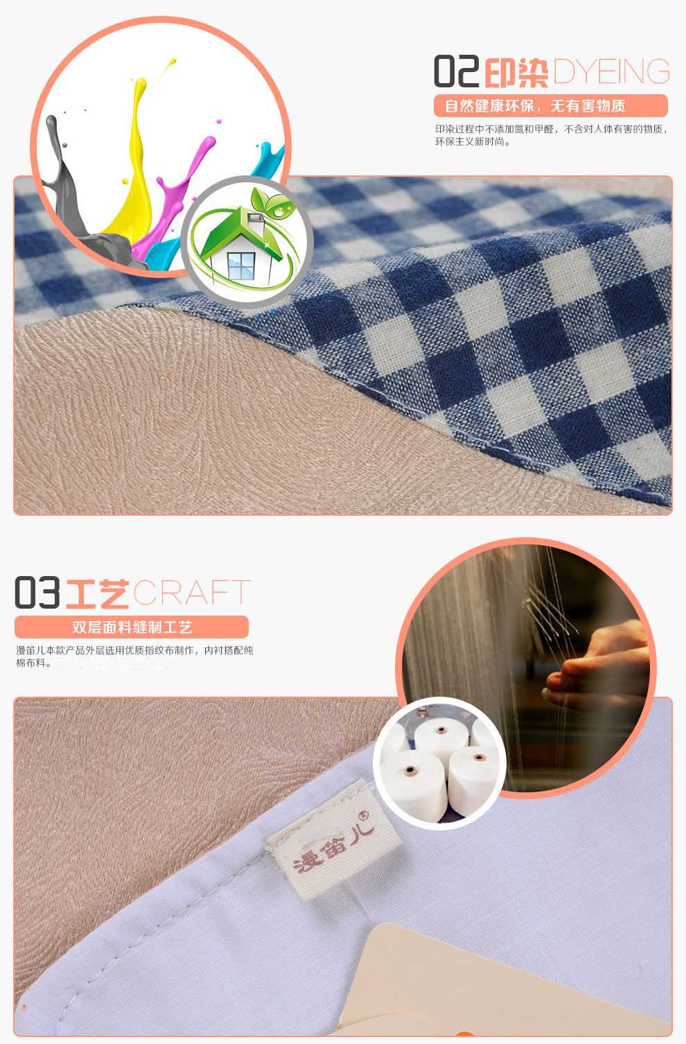 漫笛儿家居 棉麻布艺电视机罩布 挂式液晶电视机防尘罩布套 保护罩 家装 网格风车 50寸