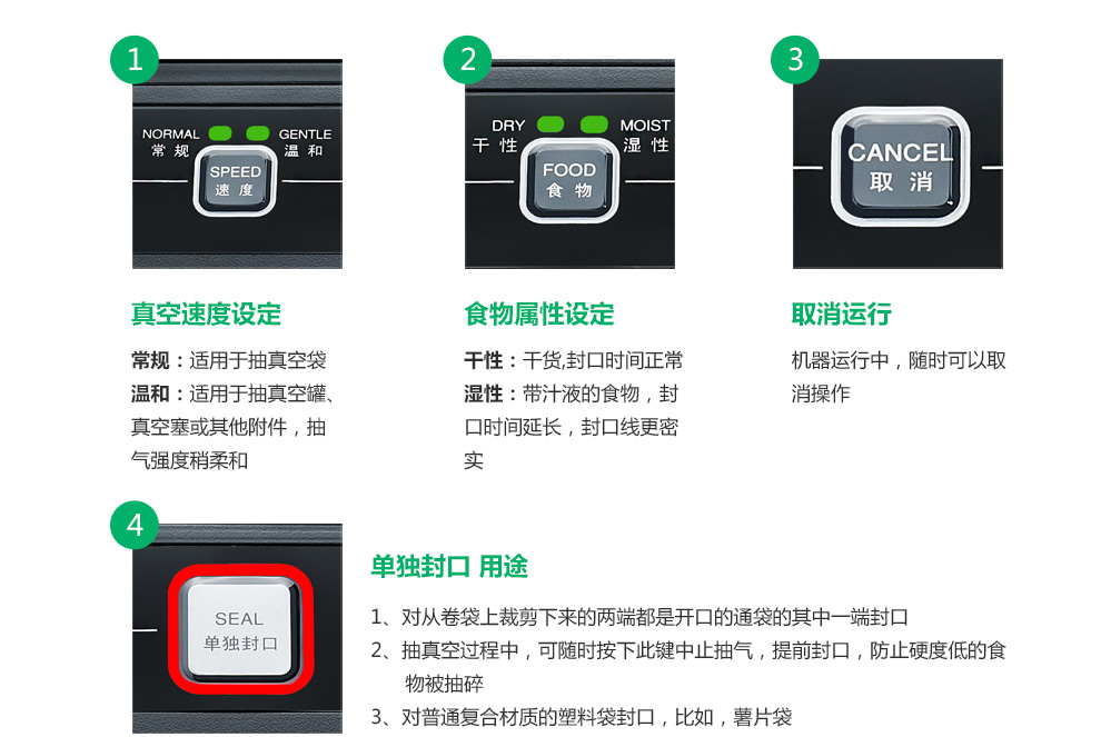 
                                                                                美吉斯（MAGIC SEAL） 美吉斯MS1160立式全自动真空包装机食品保鲜机小型家用                