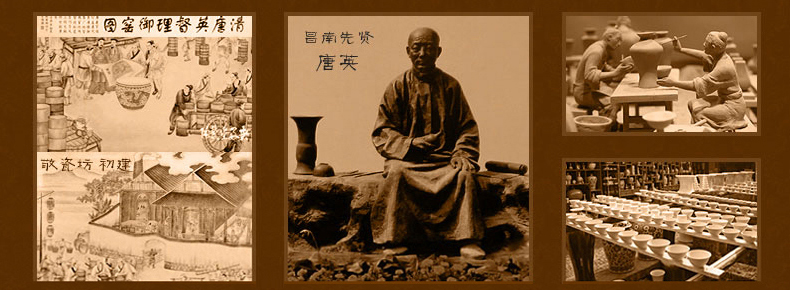
                                        敬瓷坊 景德镇陶瓷茶杯 茶杯三件套装 带盖过滤杯 内置滤胆 个人办公泡茶杯 大茶杯 老板杯 彩山水三件套                