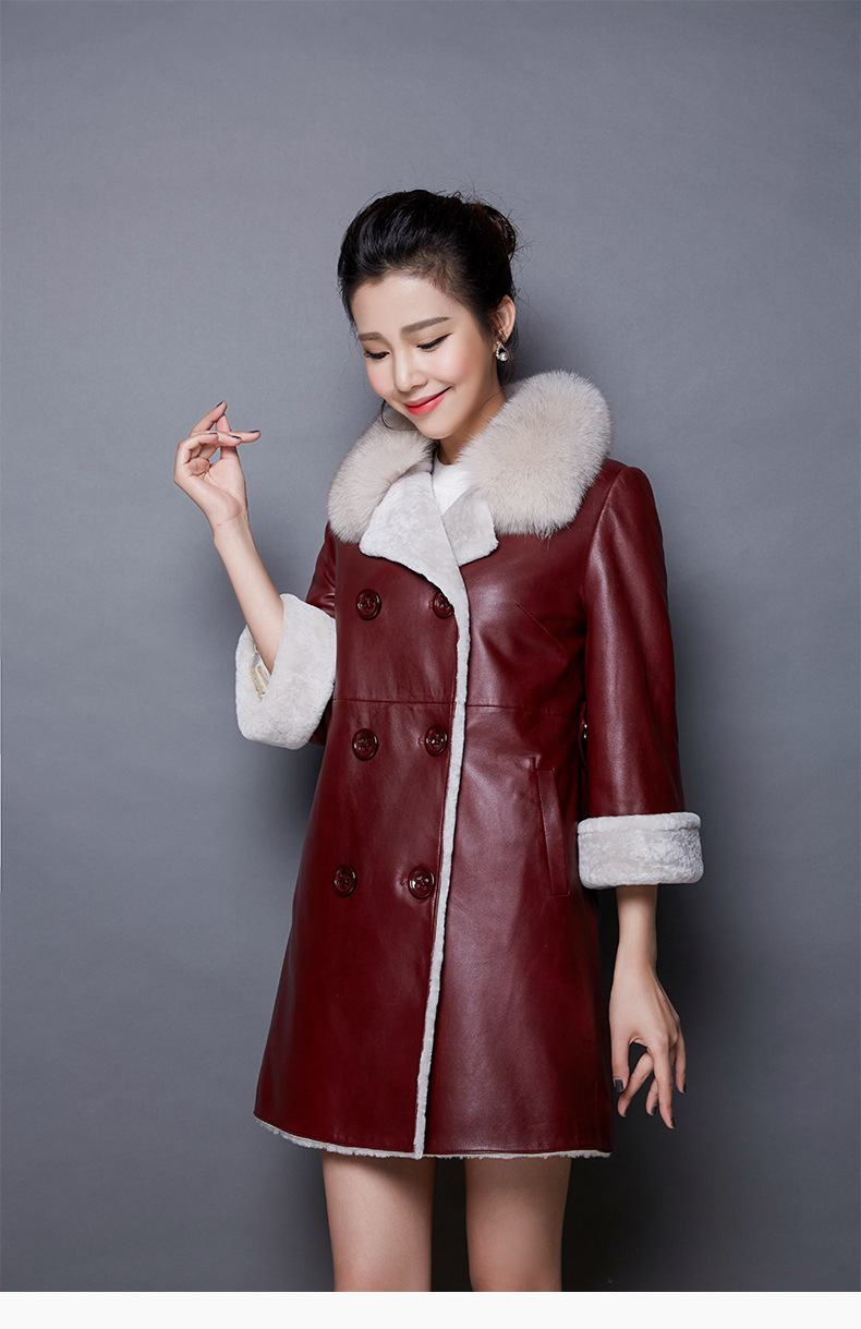 Mineau Xuan by 2015 winter long jacket coat fur grass lamb  K881 wine red XXL picture, prices, brand platters! The elections are supplied in the national character of distribution, so action, buy now enjoy more preferential! As soon as possible.