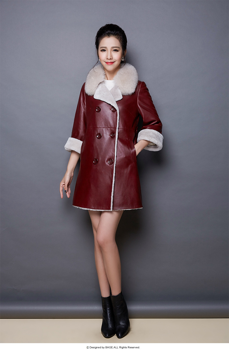 Mineau Xuan by 2015 winter long jacket coat fur grass lamb  K881 wine red XXL picture, prices, brand platters! The elections are supplied in the national character of distribution, so action, buy now enjoy more preferential! As soon as possible.