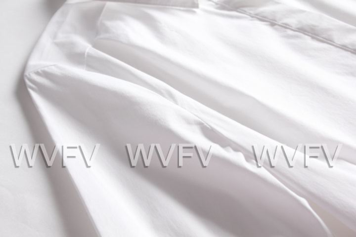WVFV 2015秋装新款欧美纯白色中长款翻领蕾丝拼接A字白衬衫女 C5540 白色 2 S 预定10天左右