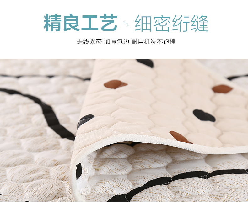 
                                        梓晨  沙发垫布艺四季沙发套罩全盖现代简约飘窗沙发坐垫靠背巾客厅组合 褐缘 70*180                