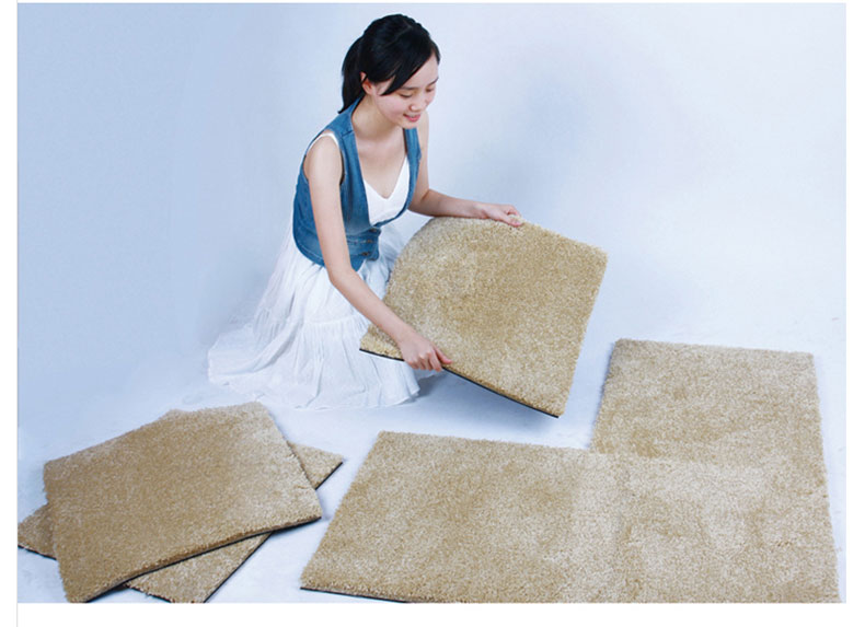 
                                        港龙地毯拼接地毯卧室满铺地毯客厅茶几拼块地毯彩色60cm*60cm H11                