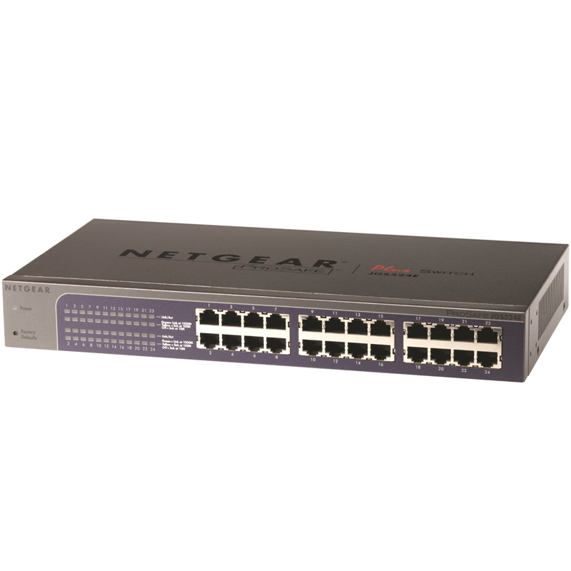 美国网件（NETGEAR）JGS524E 24端口千兆...