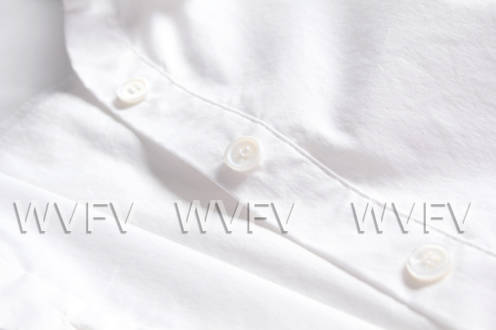 WVFV 2015秋装新款欧美纯白色中长款翻领蕾丝拼接A字白衬衫女 C5540 白色 2 S 预定10天左右