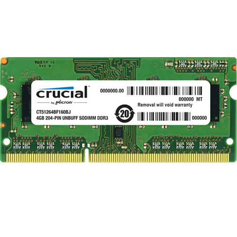 英睿达(Crucial)低电压 DDR3 1600 4...