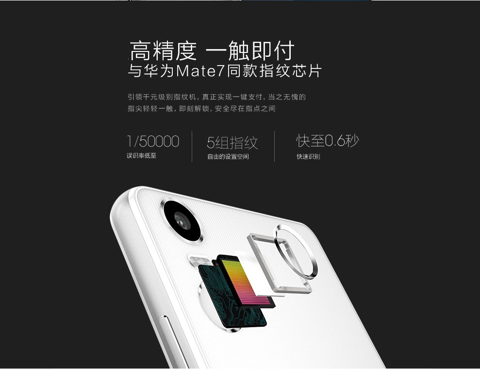 纽曼 纽扣 CM810 移动联通 双卡双待 双4G 智能 手机 （16G ROM） 白色 标配版