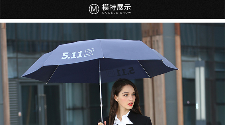 零时差创意防爆冲511雨伞全自动伞男士商务伞超大双人雨伞折叠太阳伞晴雨两用黑胶防晒防紫外线 全自动-大号黑色