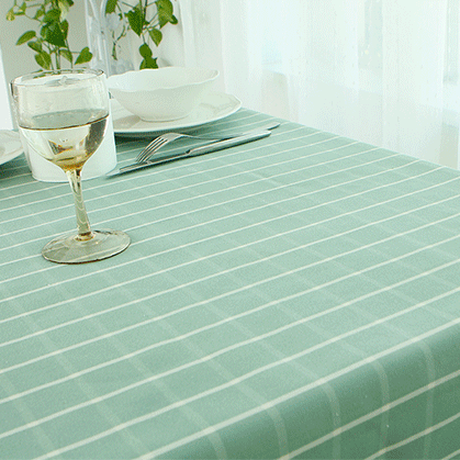 居家布艺 桌布/罩件 锦色华年 锦色华年 春溢格子 欧式田园台布 桌布