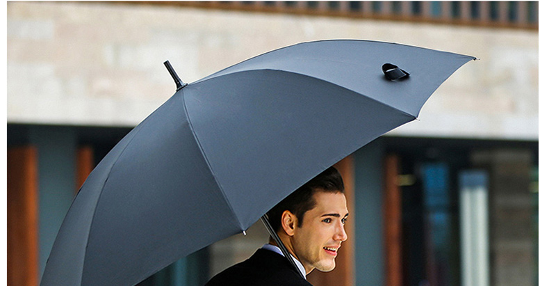 顺风包邮正品碳纤维雨伞全碳纤维长柄超大结实长柄伞 纯手工低调礼品雨伞男士高端商务伞 碳纤维-130CM黑色