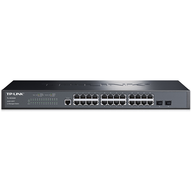 TP-LINK SG3226 24口千兆网管型核心交换...