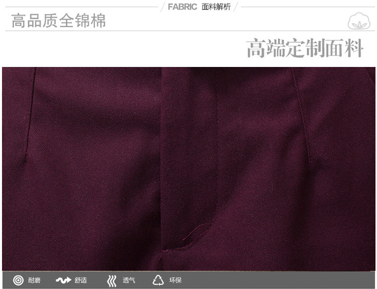格妮娅2015毛呢加厚高档定制配腰带西裤纽扣独特设计时尚西装裤 灰色 XL