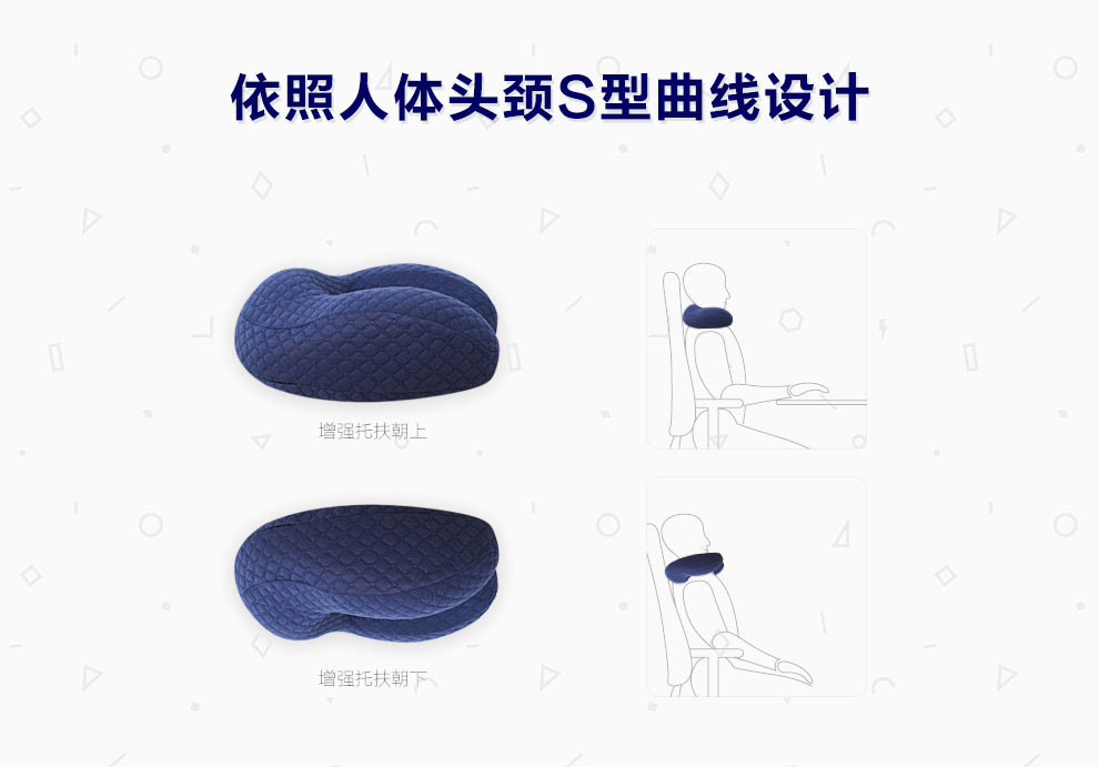 
                                        
                                        暖舒舒 记忆棉u型枕头护颈枕颈椎u型枕旅行飞机头枕护脖子汽车午睡颈枕 月光蓝【菱格-升级款】                