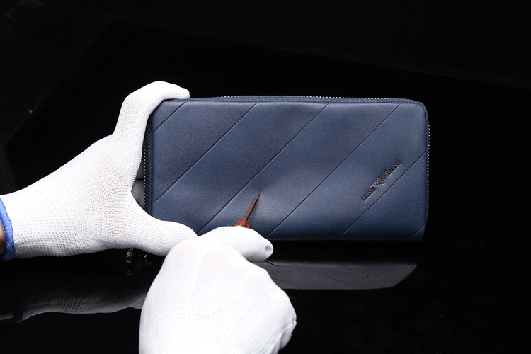 lidenamani利登阿玛尼新款男士手包头层牛皮长款钱包韩版休闲男包