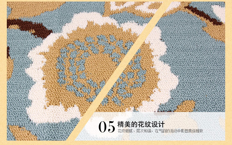 大达 欧式入户防滑地垫玄关门垫脚垫吸水垫子 DA7280-2 45*70cm