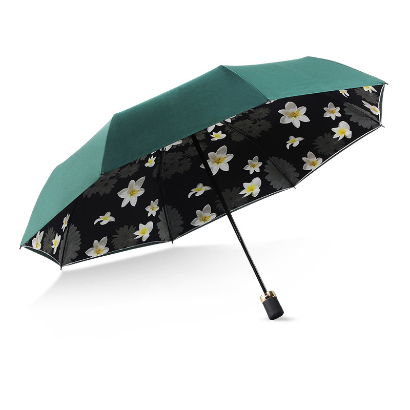 JUST MODE 新品晴雨伞素馨花双层遮阳伞 女士太...