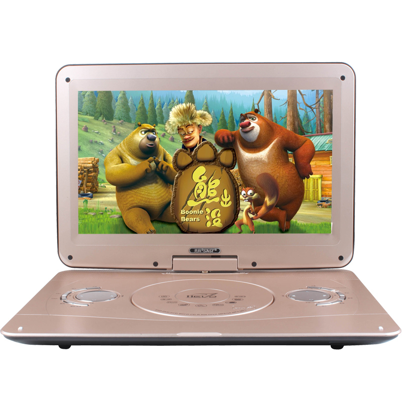 先科(SAST）dvd播放机便携式带电视 高清移动dv...