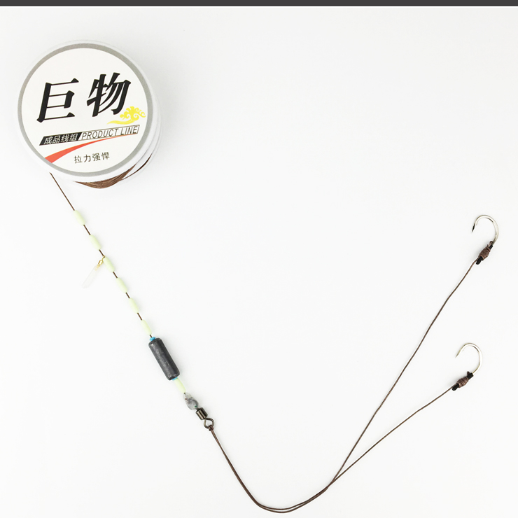大物成品青鱼线组套装绑好的草鱼鲟鱼鱼线大力马台钓主线线组 8.