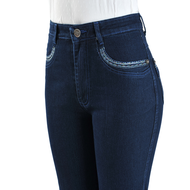 中年妈妈高腰直筒裤子牌子品质好 新款好用