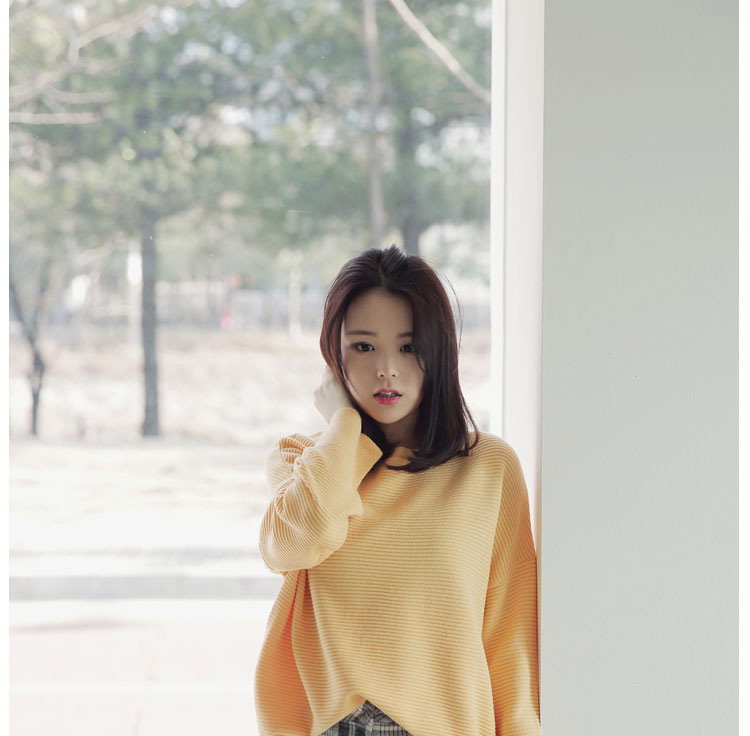 靓莎绮2015秋冬韩版个性长袖宽松直筒格子西服套装+外套两件套Y3614 深灰色 L