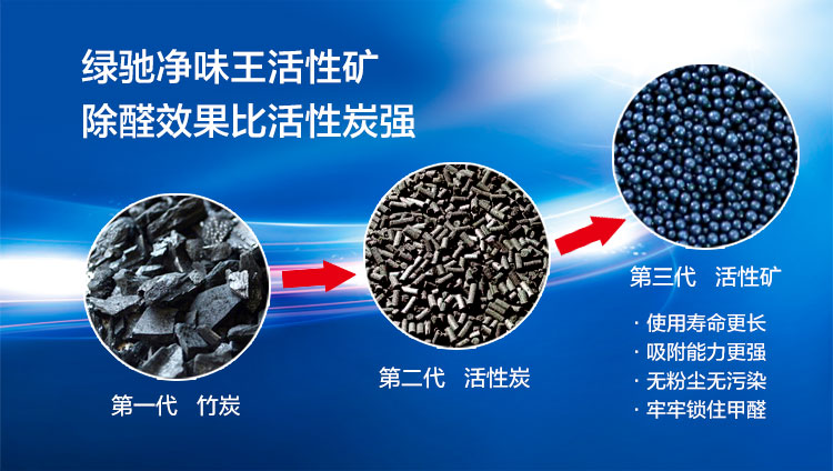 
                                        
                                                            绿驰 1600g净味王新房装修家具汽车甲醛清除剂 去除甲醛苯除油漆味竹炭活性炭碳包强力型金装                
