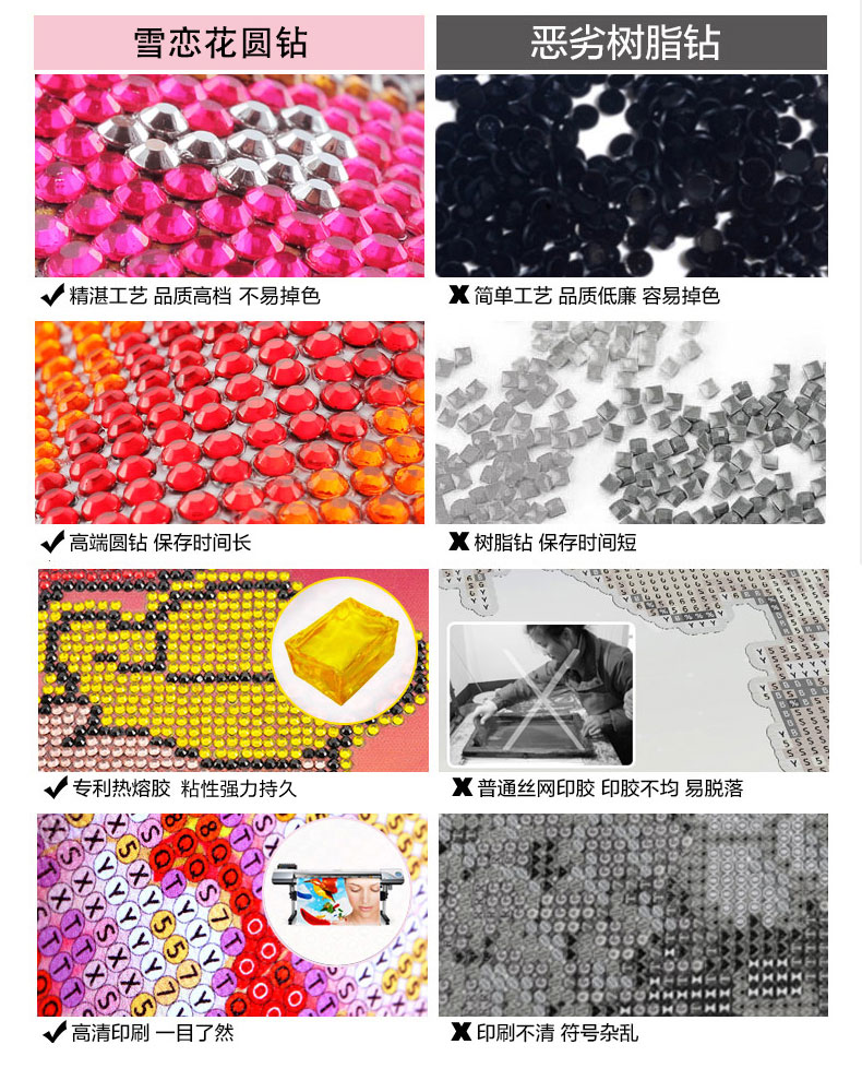 
                                        雪恋花新款3D十字绣月色玉兰精准印花客厅卧室餐厅钻石画小幅风景系列 3D只绣花棉线小版47*35                